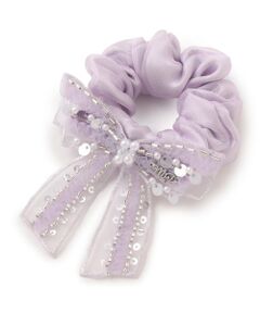 mezzo piano / メゾピアノ ヘアゴム・シュシュ | キラキラリボン　シュシュ【日本製】