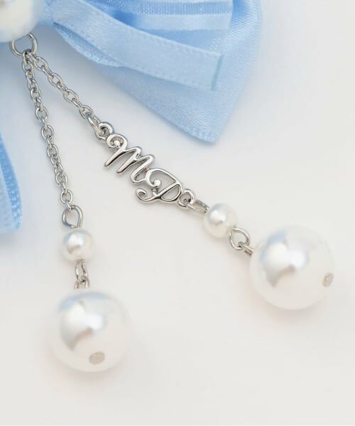 mezzo piano / メゾピアノ ヘアゴム・シュシュ | キャンディラッピング　リボンパールヘアアクセサリーセット | 詳細2