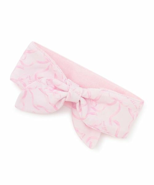 mezzo piano / メゾピアノ その他 | 総柄　ネッククーラー（ライト ピンク）