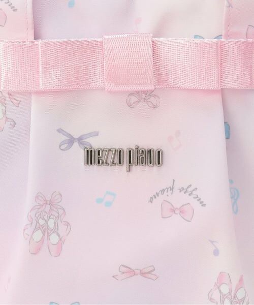 mezzo piano / メゾピアノ ボストンバッグ | 【バレエ】バレエ柄　ボストンバッグ容量約13L | 詳細2