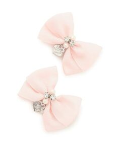 mezzo piano / メゾピアノ ヘアピン | ミニリボン　ヘアクリップ2個セット