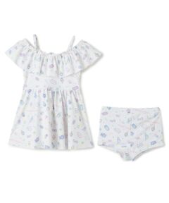 mezzo piano / メゾピアノ 水着・スイムグッズ | ファンシーポップ柄　セパレートワンピース水着