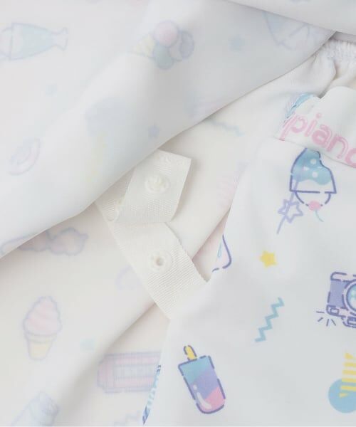 mezzo piano / メゾピアノ 水着・スイムグッズ | ファンシーポップ柄　セパレートワンピース水着 | 詳細11