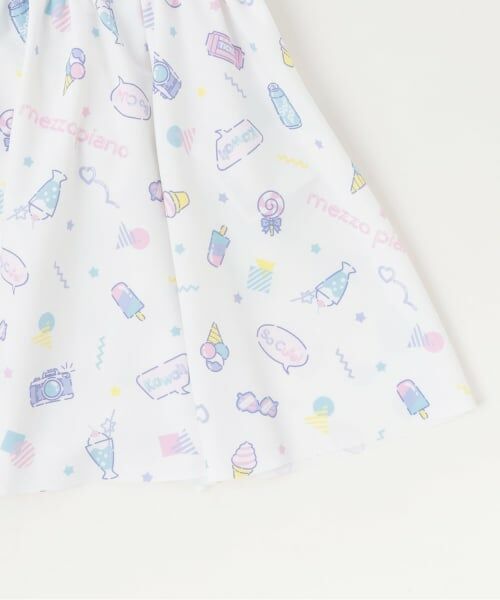 mezzo piano / メゾピアノ 水着・スイムグッズ | ファンシーポップ柄　セパレートワンピース水着 | 詳細4