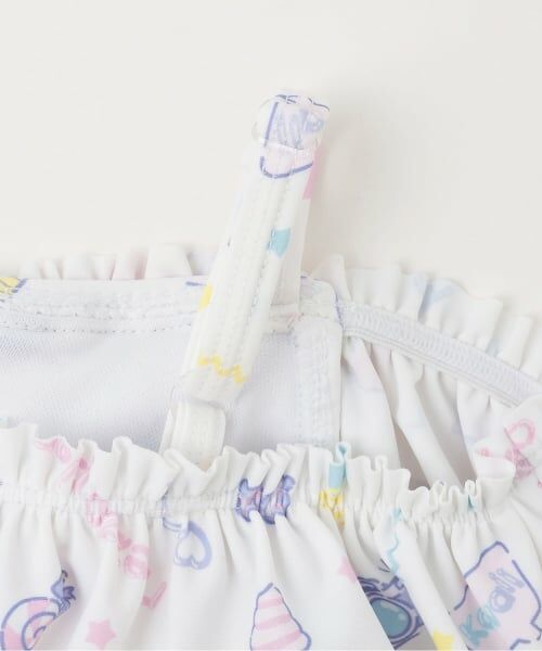 mezzo piano / メゾピアノ 水着・スイムグッズ | ファンシーポップ柄　セパレートワンピース水着 | 詳細6