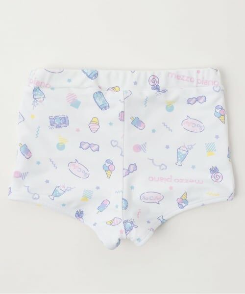 mezzo piano / メゾピアノ 水着・スイムグッズ | ファンシーポップ柄　セパレートワンピース水着 | 詳細7