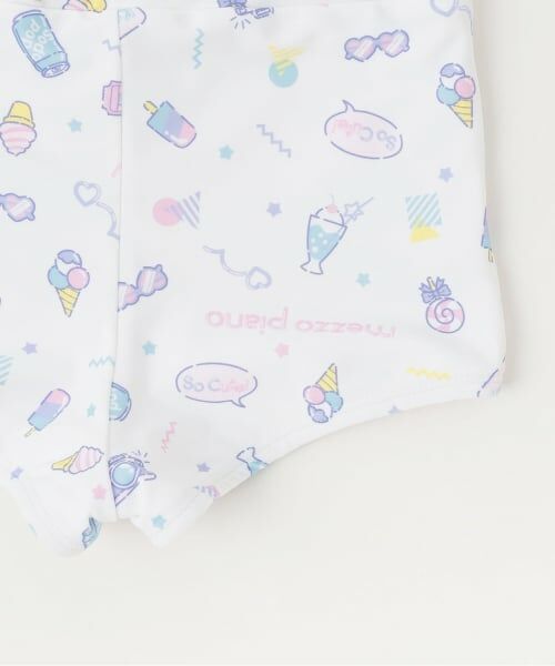 mezzo piano / メゾピアノ 水着・スイムグッズ | ファンシーポップ柄　セパレートワンピース水着 | 詳細9