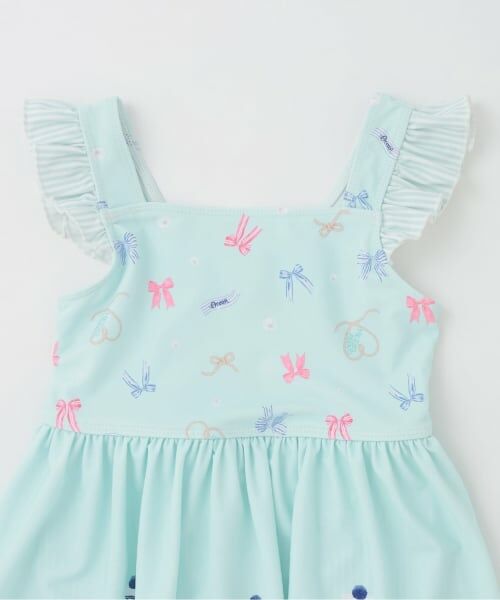 mezzo piano / メゾピアノ 水着・スイムグッズ | ウサギ・ネコ　航海柄　ワンピース水着 | 詳細2