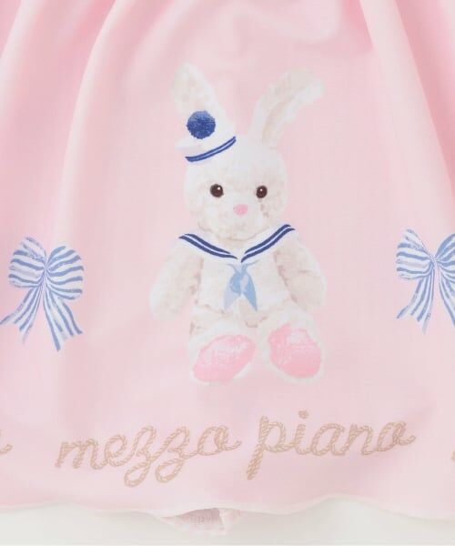 mezzo piano / メゾピアノ 水着・スイムグッズ | ウサギ・ネコ　航海柄　ワンピース水着 | 詳細3