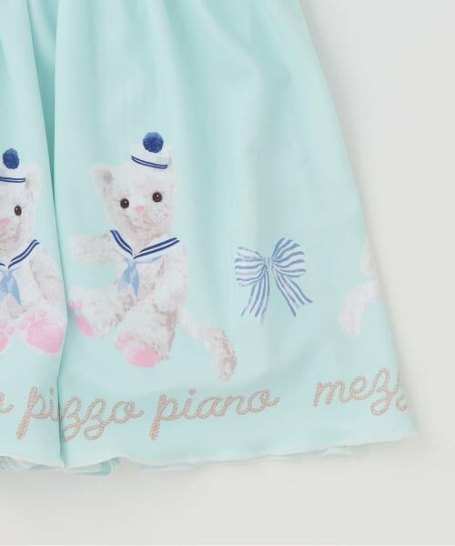 mezzo piano / メゾピアノ 水着・スイムグッズ | ウサギ・ネコ　航海柄　ワンピース水着 | 詳細5