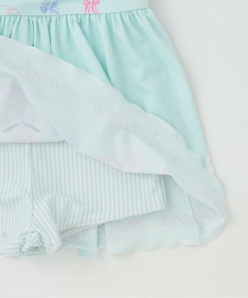 mezzo piano / メゾピアノ 水着・スイムグッズ | ウサギ・ネコ　航海柄　ワンピース水着 | 詳細6