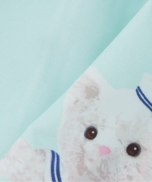 mezzo piano / メゾピアノ 水着・スイムグッズ | ウサギ・ネコ　航海柄　ワンピース水着 | 詳細7