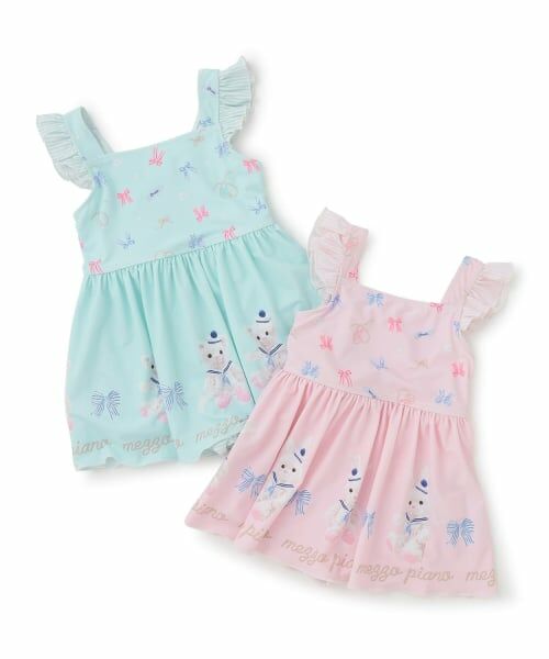 mezzo piano / メゾピアノ 水着・スイムグッズ | ウサギ・ネコ　航海柄　ワンピース水着 | 詳細8