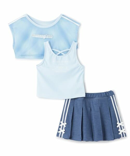 mezzo piano / メゾピアノ 水着・スイムグッズ | スイムウェア　3点セット | 詳細2