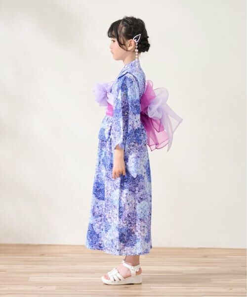 mezzo piano / メゾピアノ 着物・浴衣・小物類 | 紫陽花柄 浴衣【接触冷感・吸水速乾】 | 詳細22