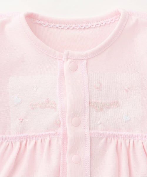 mezzo piano / メゾピアノ ロンパース | ウサギマスコット付　半袖2wayオール | 詳細4