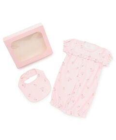 mezzo piano / メゾピアノ ロンパース | 【BOX付】動物柄半袖2wayオール＆スタイセット