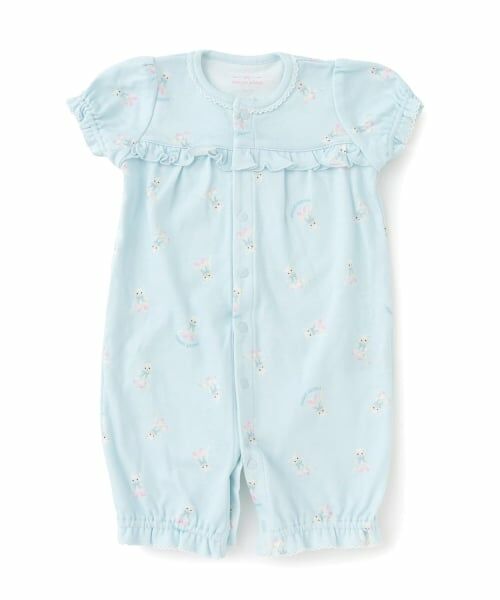 mezzo piano / メゾピアノ ロンパース | 【BOX付】動物柄半袖2wayオール＆スタイセット | 詳細2