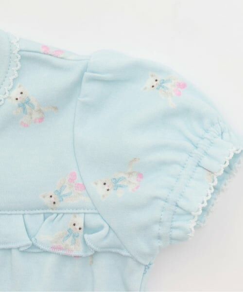 mezzo piano / メゾピアノ ロンパース | 【BOX付】動物柄半袖2wayオール＆スタイセット | 詳細6