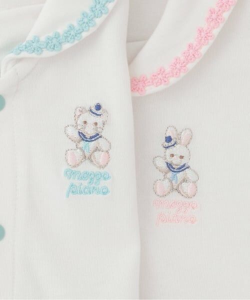 mezzo piano / メゾピアノ ロンパース | セーラーカラー　スカート半袖ロンパース | 詳細4