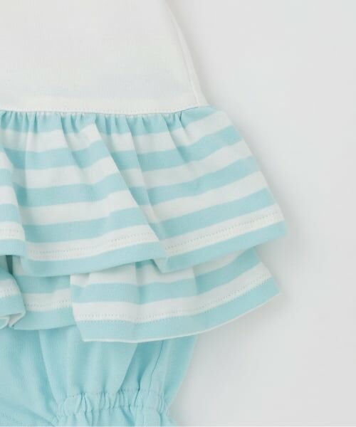mezzo piano / メゾピアノ ロンパース | セーラーカラー　スカート半袖ロンパース | 詳細7