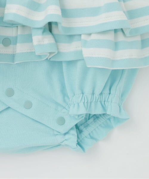 mezzo piano / メゾピアノ ロンパース | セーラーカラー　スカート半袖ロンパース | 詳細8