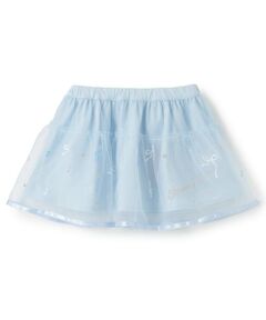 mezzo piano / メゾピアノ ミニ・ひざ丈スカート | 音符刺しゅう　チュールスカート