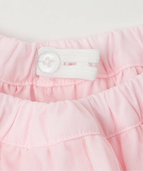 mezzo piano / メゾピアノ ミニ・ひざ丈スカート | 音符刺しゅう　チュールスカート | 詳細3