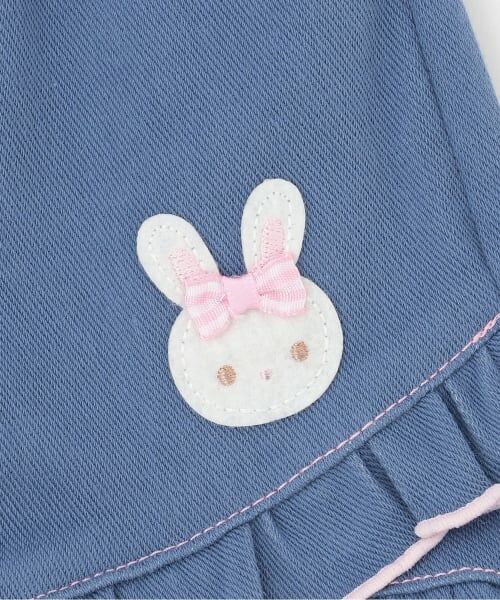 mezzo piano / メゾピアノ ショート・ハーフ・半端丈パンツ | うさぎ刺しゅう　ショートパンツ | 詳細4