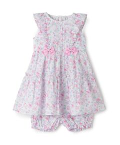 mezzo piano / メゾピアノ ベビー・キッズウエア | 水彩花柄ワンピース＆ブルマセット