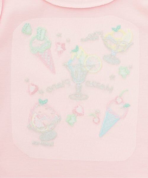 mezzo piano / メゾピアノ Tシャツ | 【人気商品再入荷】【直営店で取り扱い無し】フルーツシャーベットアップリケ 半袖Tシャツ | 詳細4