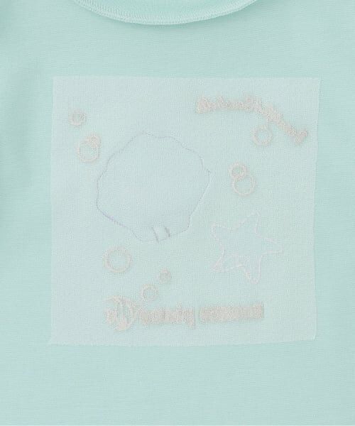 mezzo piano / メゾピアノ Tシャツ | 【人気商品再入荷】【直営店で取り扱い無し】シェルアップリケ パフスリーブTシャツ | 詳細3