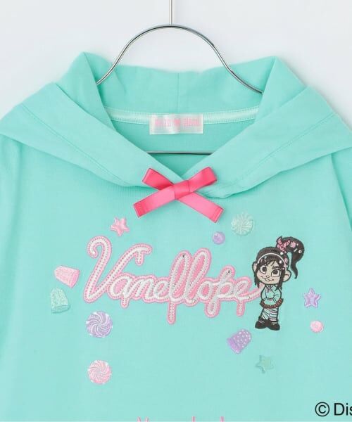 mezzo piano / メゾピアノ パーカー | 【シュガー・ラッシュ】フーディーTシャツ | 詳細3