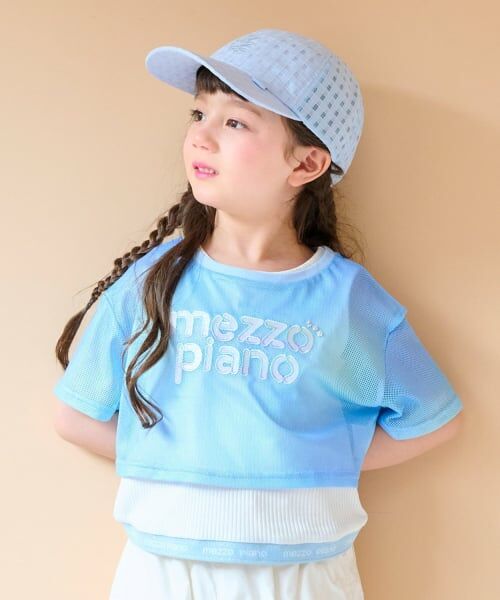mezzo piano / メゾピアノ キャップ | チャーム付　シアーキャップ【接触冷感】 | 詳細12