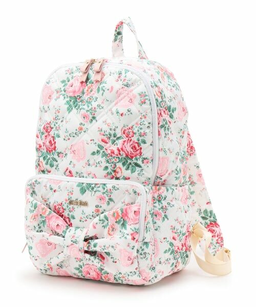 mezzo piano / メゾピアノ ママバッグ・収納ポーチ | 【Cath Kidston】マザーズリュック容量約23L（オフ ホワイト）