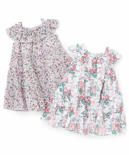 mezzo piano / メゾピアノ ミニ丈・ひざ丈ワンピース | 【Cath Kidston】ティアードワンピース | 詳細14
