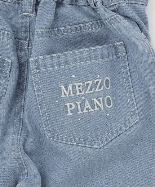 mezzo piano / メゾピアノ その他パンツ | 蓄光チャームつき キラキラデニム ワイドパンツ【接触冷感】 | 詳細13