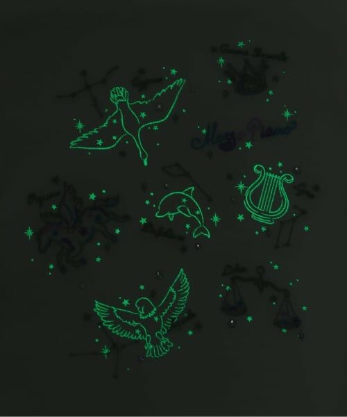 mezzo piano / メゾピアノ Tシャツ | 蓄光プリント 星座 半袖Tシャツ | 詳細8