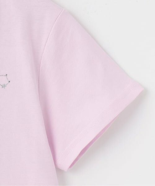 mezzo piano / メゾピアノ Tシャツ | キラキラ星座ロゴ 半袖Tシャツ | 詳細4