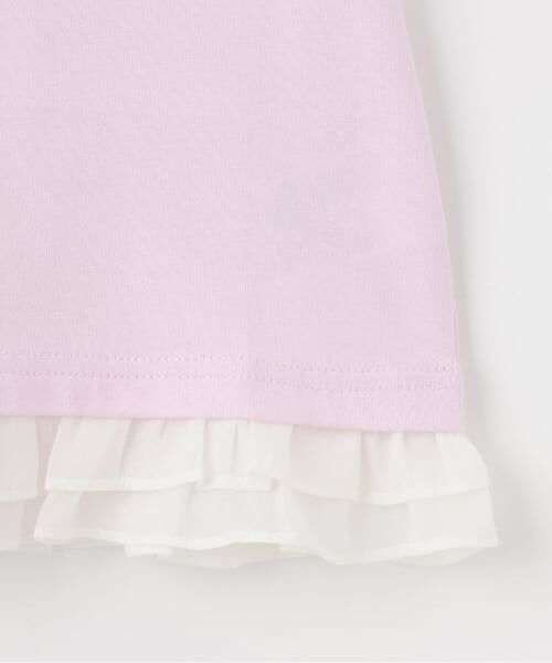 mezzo piano / メゾピアノ Tシャツ | キラキラ星座ロゴ 半袖Tシャツ | 詳細5
