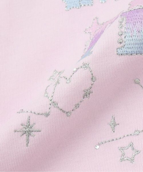 mezzo piano / メゾピアノ Tシャツ | キラキラ星座ロゴ 半袖Tシャツ | 詳細6