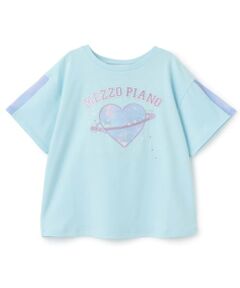 mezzo piano / メゾピアノ Tシャツ | 蓄光シャカシャカ　半袖Tシャツ