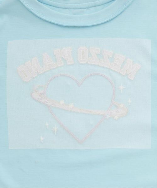 mezzo piano / メゾピアノ Tシャツ | 蓄光シャカシャカ 半袖Tシャツ | 詳細3