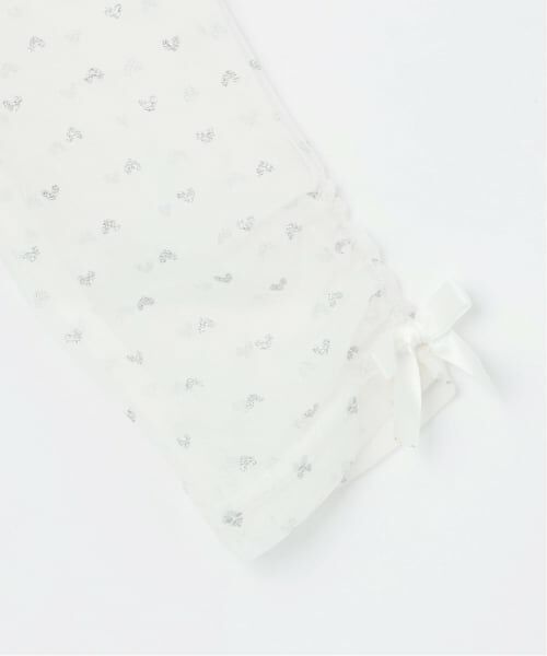 mezzo piano / メゾピアノ Tシャツ | 袖ラメチュール 2wayTシャツ | 詳細13