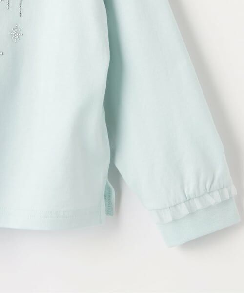 mezzo piano / メゾピアノ Tシャツ | キラキラ音符ロゴ パーカTシャツ | 詳細4