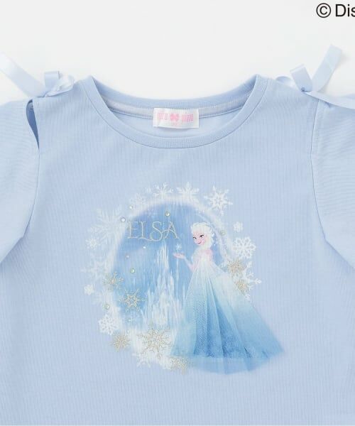 mezzo piano / メゾピアノ Tシャツ | 『アナと雪の女王』エルサ/2wayTシャツ | 詳細2