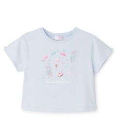 mezzo piano / メゾピアノ Tシャツ | ちゅるかわシール　半袖Tシャツ