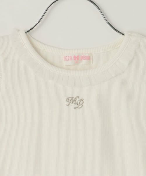 mezzo piano / メゾピアノ ブルゾン | バレエ刺しゅうキャミワンピース&半袖Tシャツセット | 詳細10