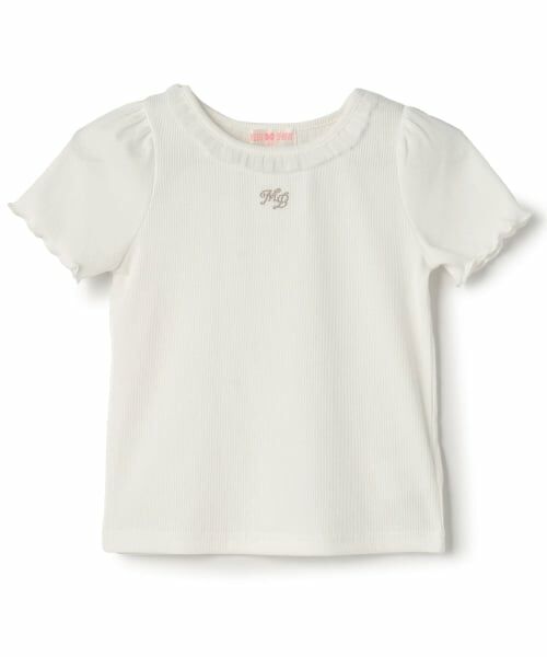 mezzo piano / メゾピアノ ブルゾン | バレエ刺しゅうキャミワンピース&半袖Tシャツセット | 詳細9
