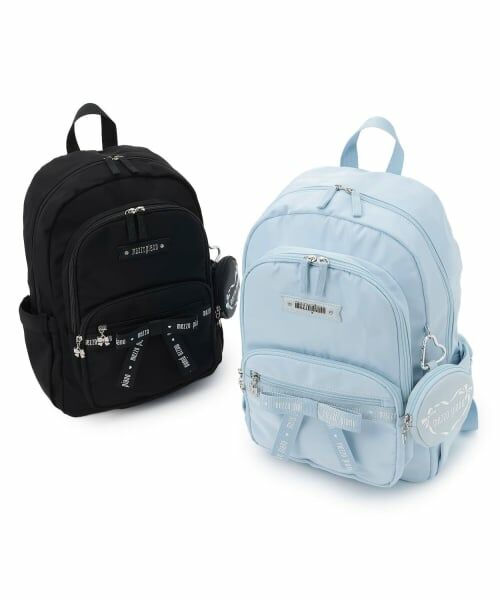 mezzo piano / メゾピアノ リュック・バックパック | ポーチ付ロゴリボンリュック大　容量約23L | 詳細15